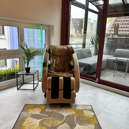 City-apartment Mit Dachterrasse & Massagesessel In Der Fussgaengerzone K4