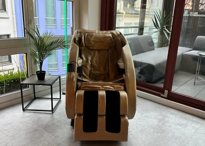 City-apartment Mit Dachterrasse & Massagesessel In Der Fussgaengerzone K4