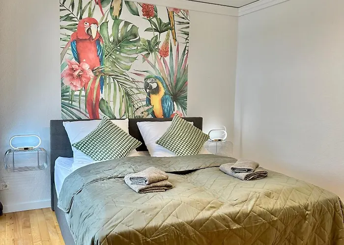 公寓 City-apartment Mit Dachterrasse & Massagesessel In Der Fussgaengerzone K4 *