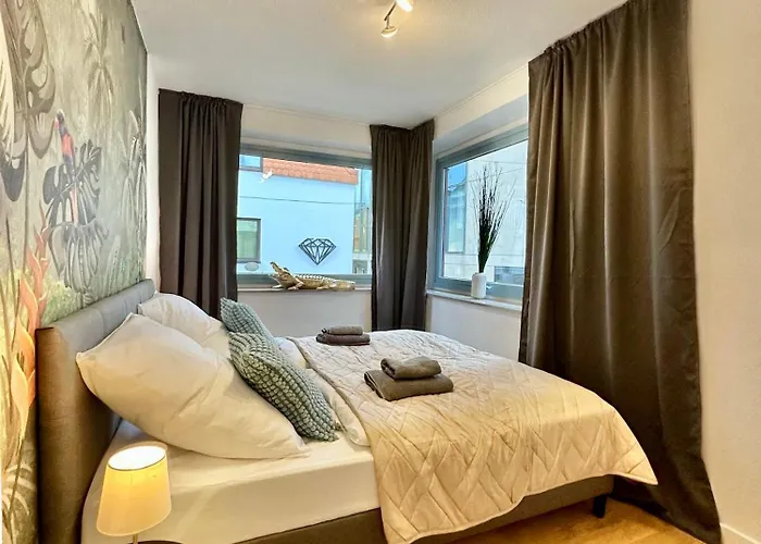 City-apartment Mit Dachterrasse & Massagesessel In Der Fussgaengerzone K4