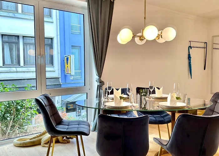 City-apartment Mit Dachterrasse & Massagesessel In Der Fussgaengerzone K4 奥尔登堡