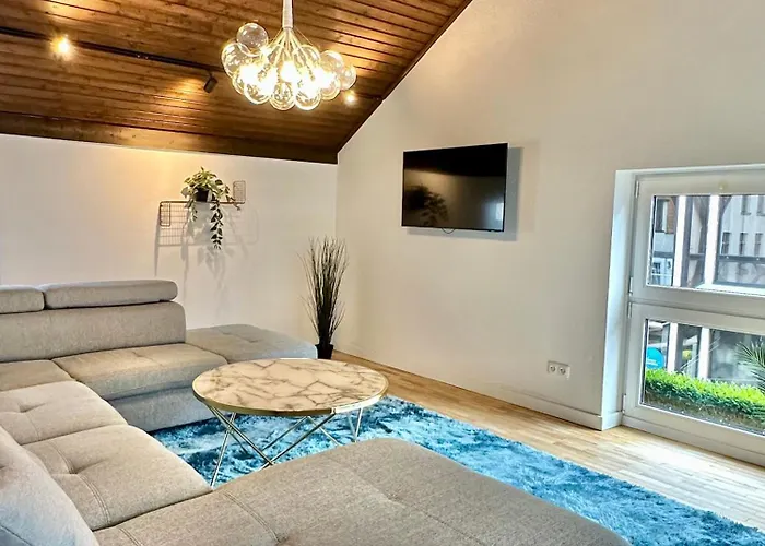 公寓 City-apartment Mit Dachterrasse & Massagesessel In Der Fussgaengerzone K4 奥尔登堡