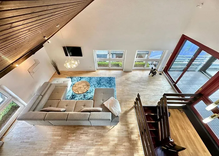 公寓 City-apartment Mit Dachterrasse & Massagesessel In Der Fussgaengerzone K4 奥尔登堡